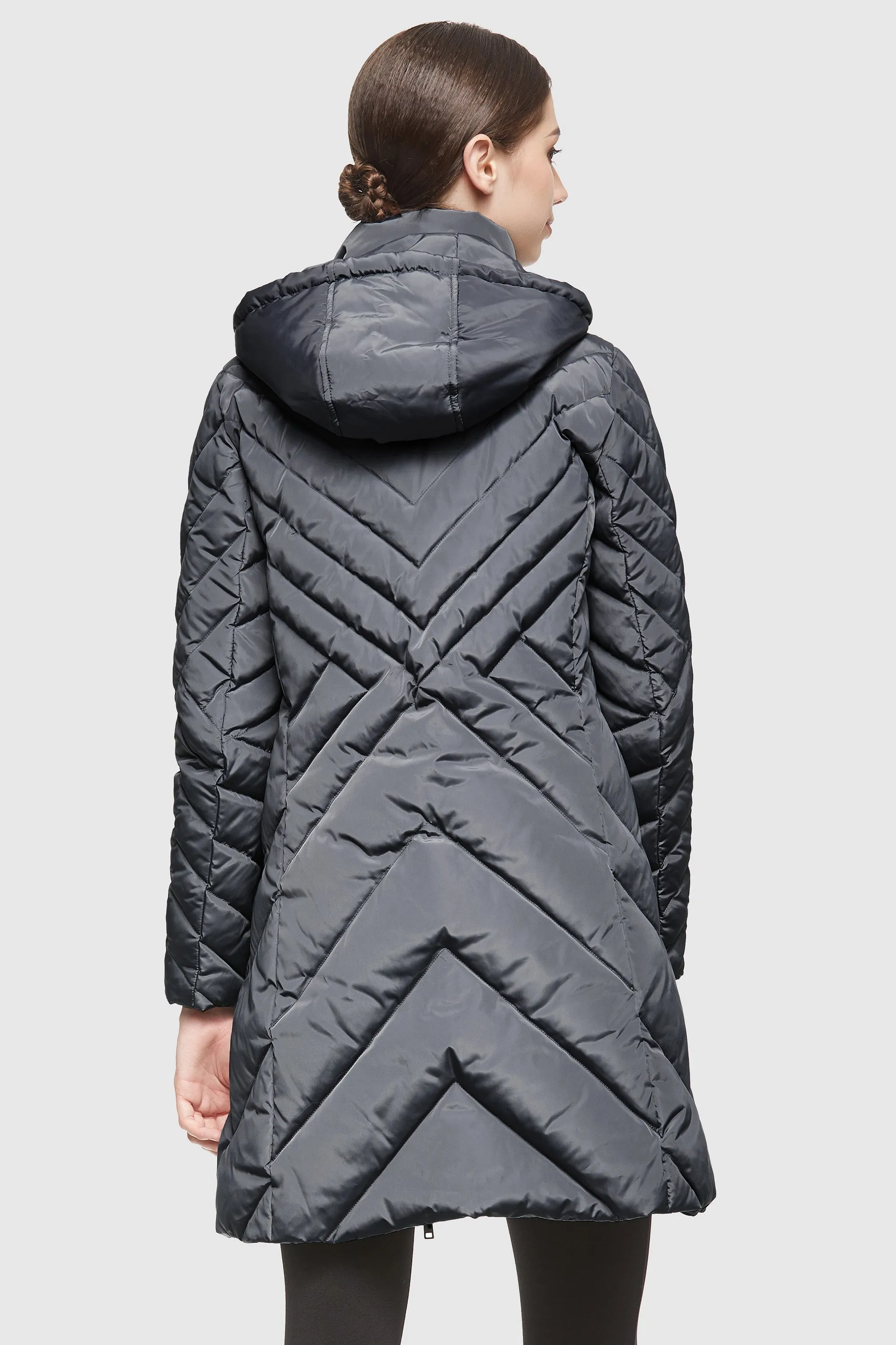 Removable Hooded Winter Coat