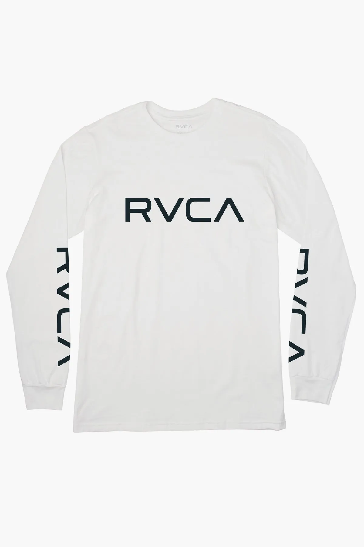 RVCA Big RVCA Long Sleeve Boys T-Shirt - White