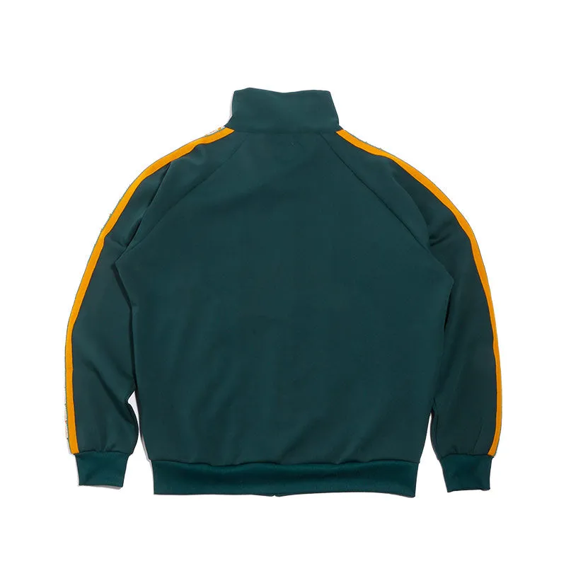 Sasquatchfabrix. Lace Tape Track Jacket Green
