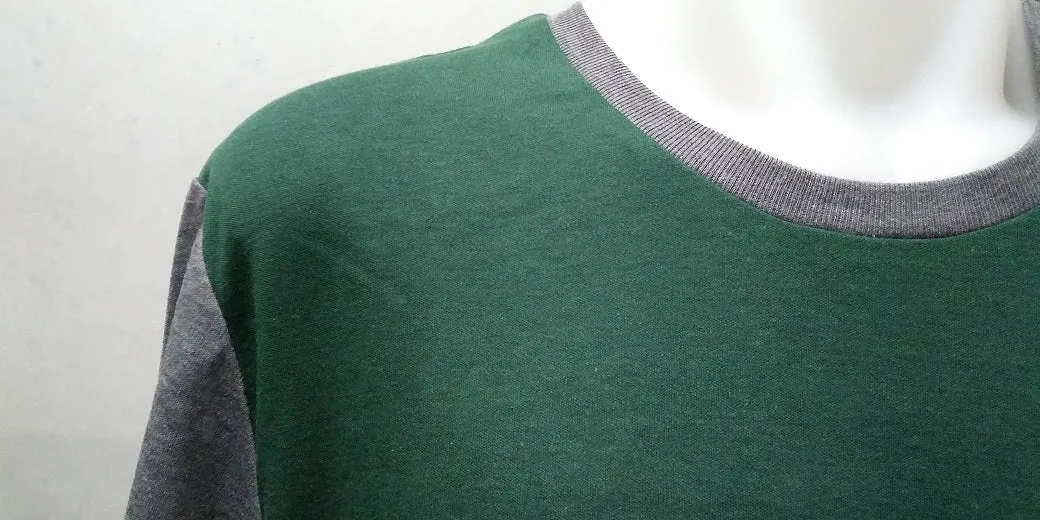 Sleep Tee - Long Sleeves - BOTTLE with CONTRAST SLEEVES