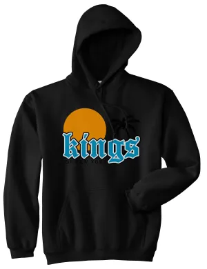 Sunsets And Palm Trees Mens Pullover Hoodie Sweatshirt