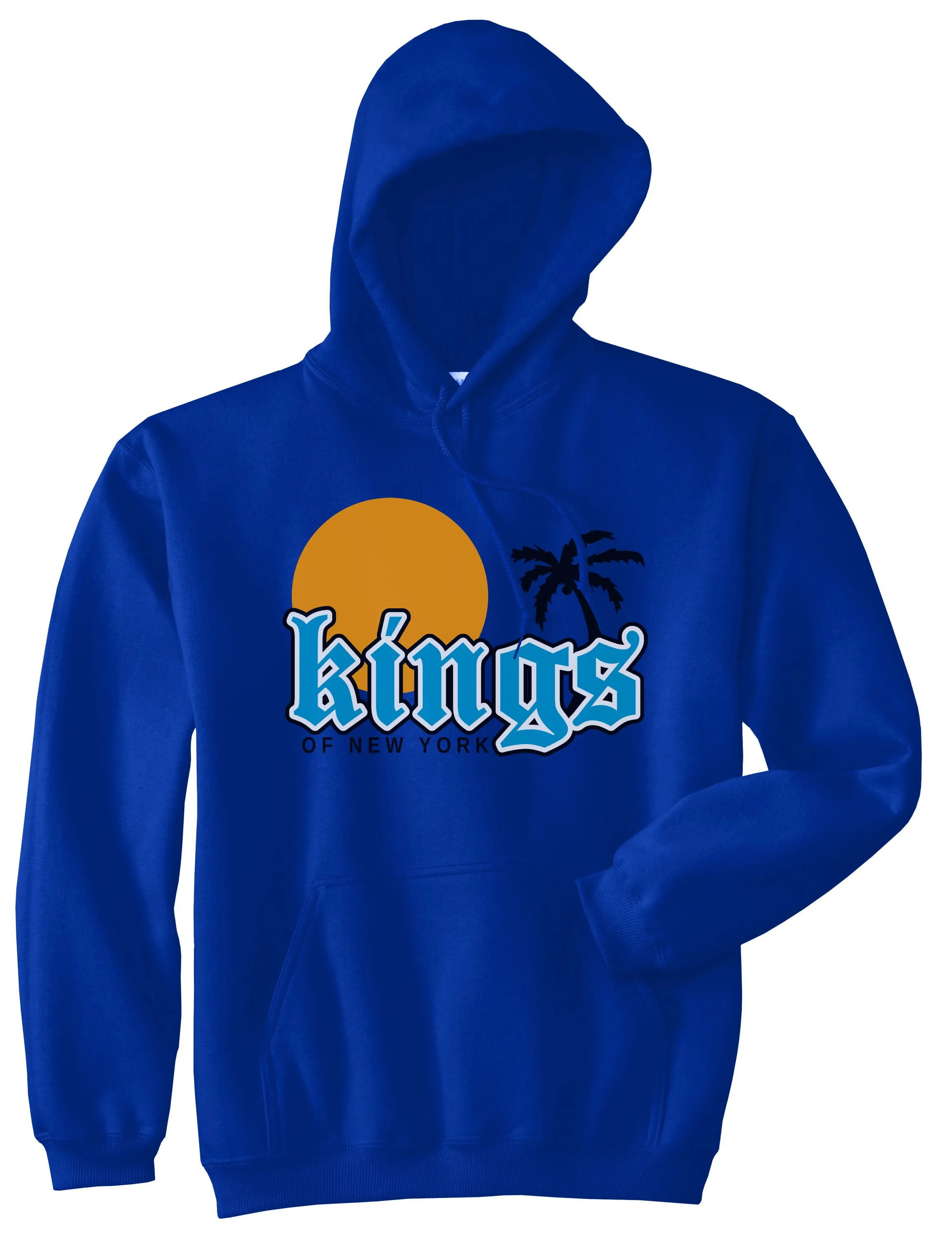 Sunsets And Palm Trees Mens Pullover Hoodie Sweatshirt