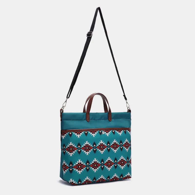 Unique Boho Style Tote Bag Waterproof Top-Handle Satchel Purse