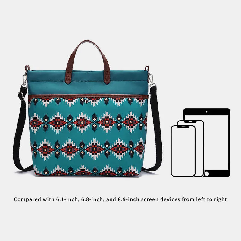 Unique Boho Style Tote Bag Waterproof Top-Handle Satchel Purse