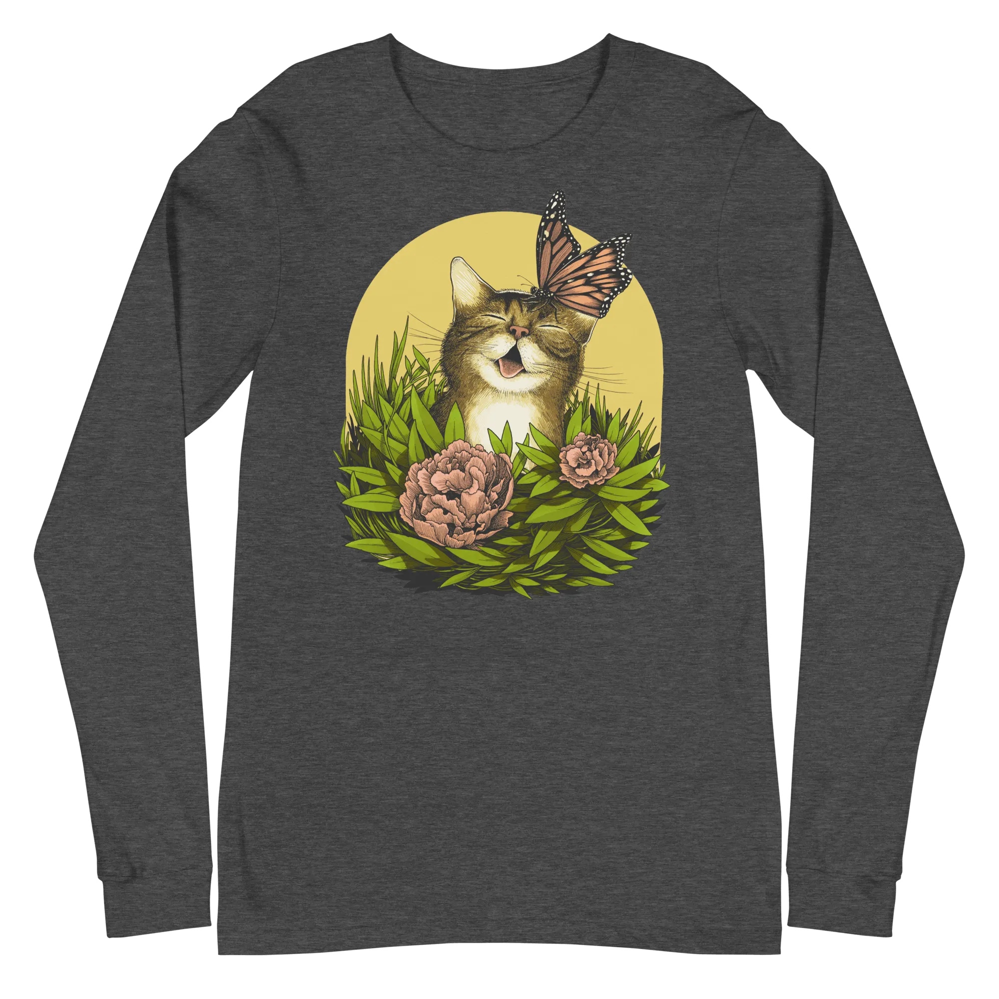 Unisex Long Sleeve Tee - Butterfly BUB