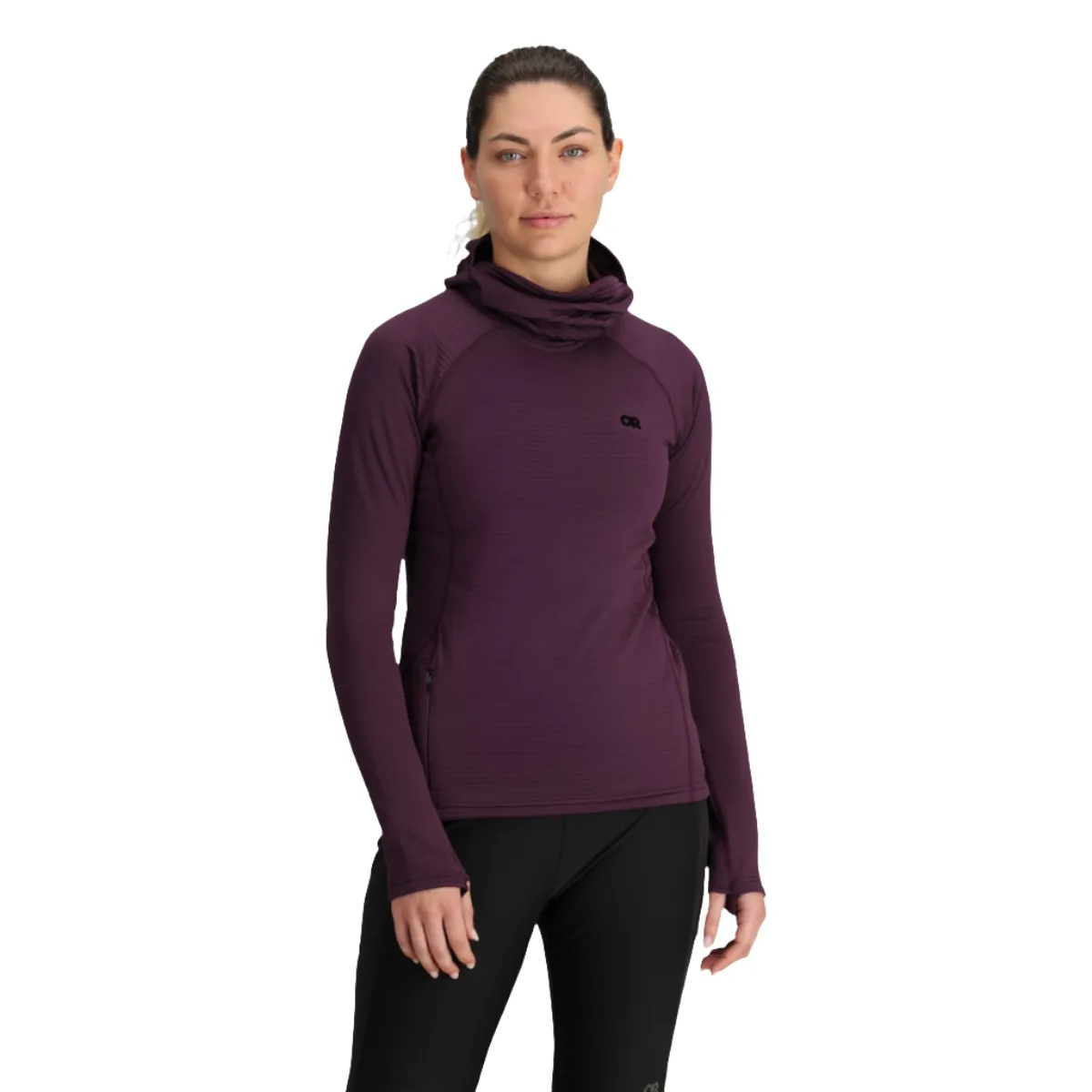 Vigor Grid Fleece Pullover Hoodie - Women's