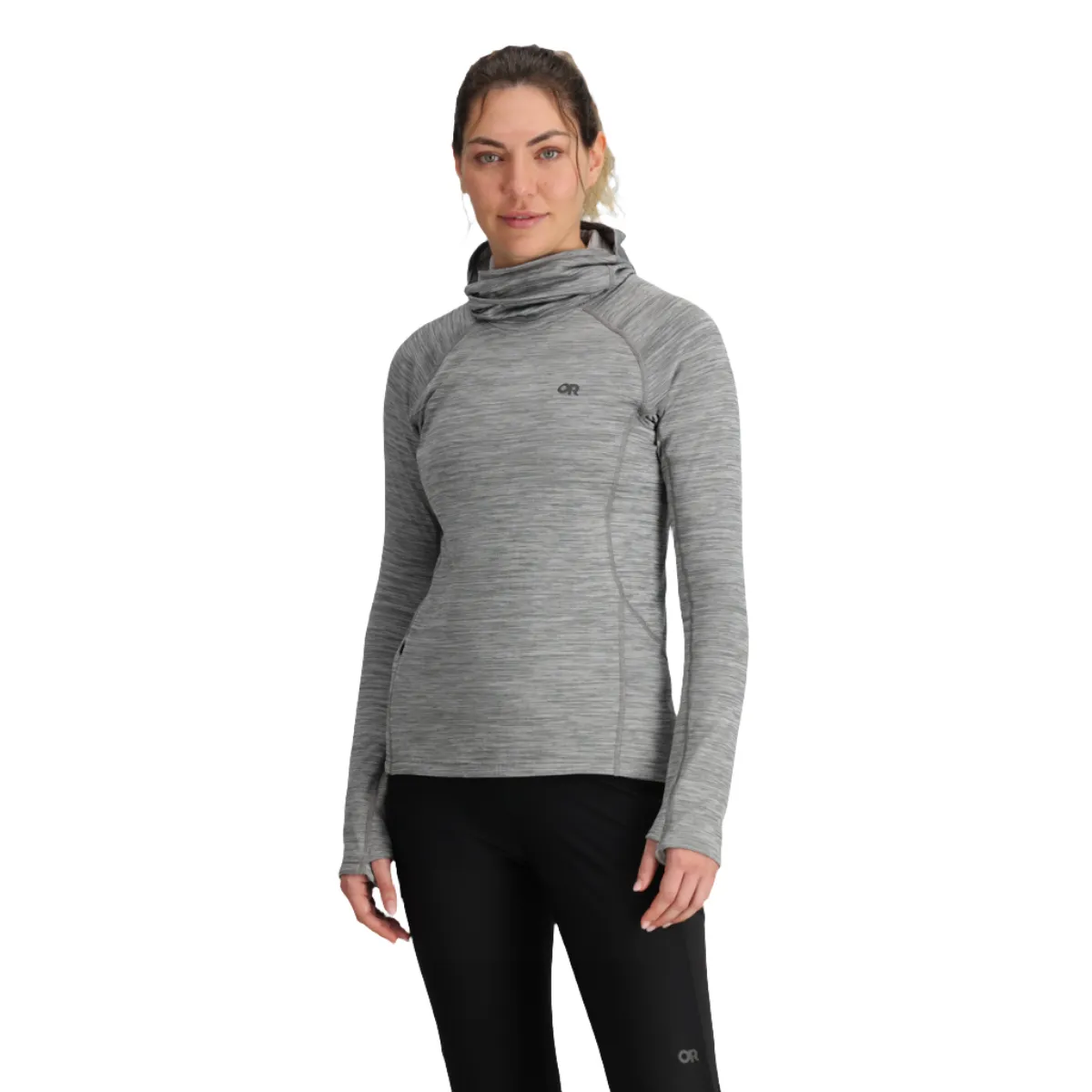 Vigor Grid Fleece Pullover Hoodie - Women's