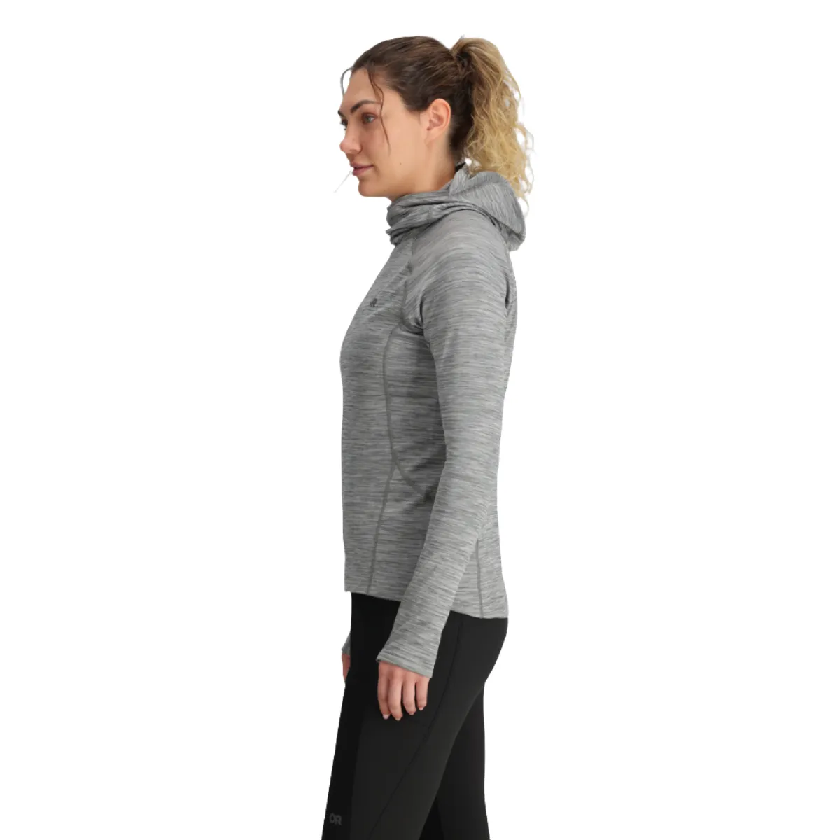Vigor Grid Fleece Pullover Hoodie - Women's