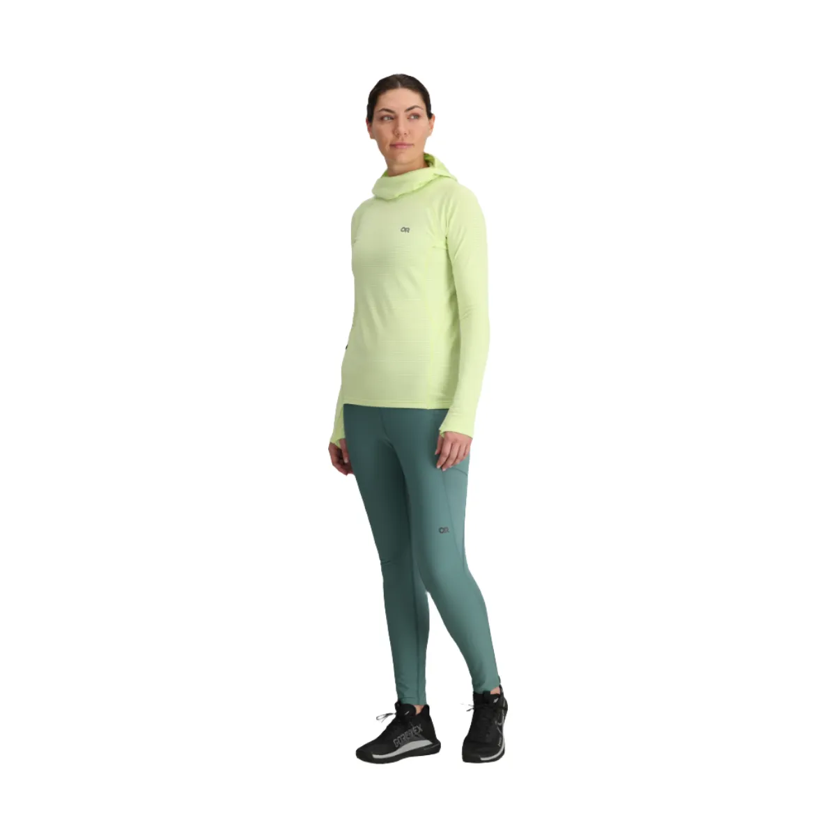 Vigor Grid Fleece Pullover Hoodie - Women's