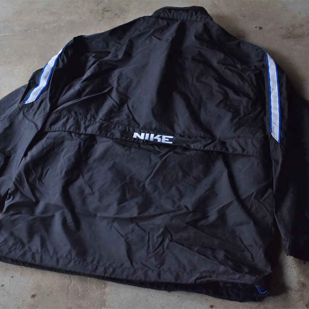 Y2K NIKE 裏地付き ハーフジップ ナイロンプルオーバー 240331